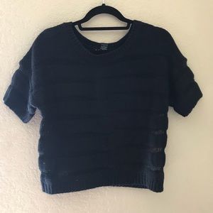 Black, See-Through Top